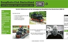 Tablet Screenshot of dbc-d.de